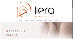 Desktop Screenshot of liera.pl